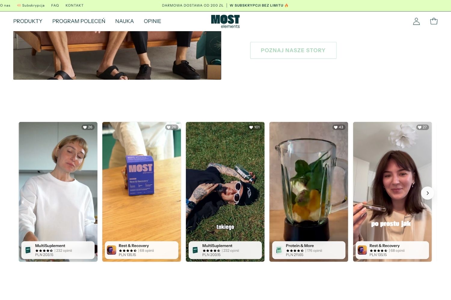 Mintt Instafeed analytics showing influenced orders from a shoppable Instagram feed