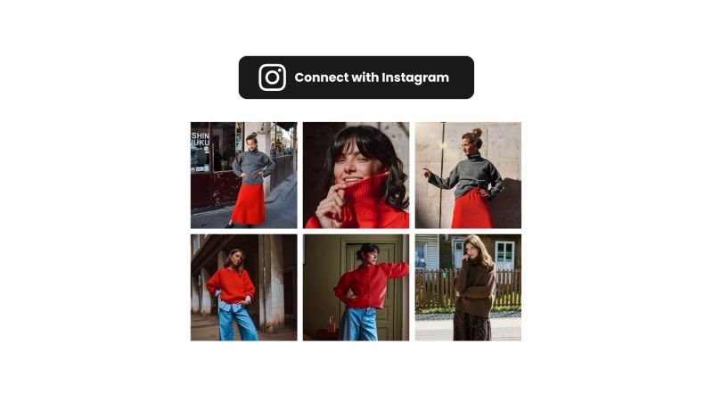 Connect Instagram account in the Mintt Studio app