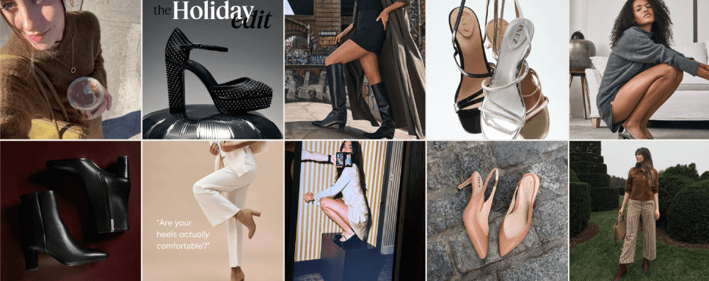 Instagram feed on Inez storefront