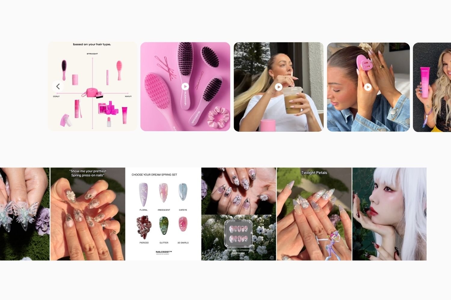 Illustration for Mintt Studio blog: Instagram feed patterns on Shopify stores