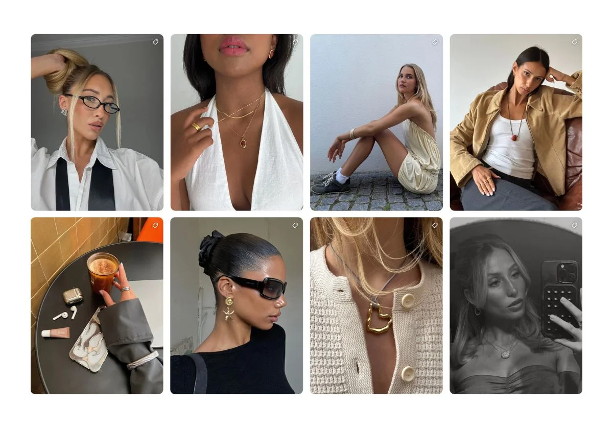 Twenty Compass Instagram feed grid on Shopify